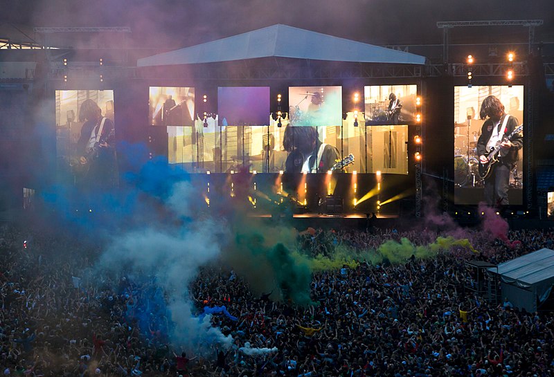 File:The Stone Roses concert in Manchester, June, 2016.jpg