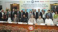 The Union Minister for Railways Shri Lalu Prasad at the signing ceremony of a Memorandum of Understanding between Indian Railways and six Nationalized Banks, for installation of 711 more ATMs at Railway Stations.jpg