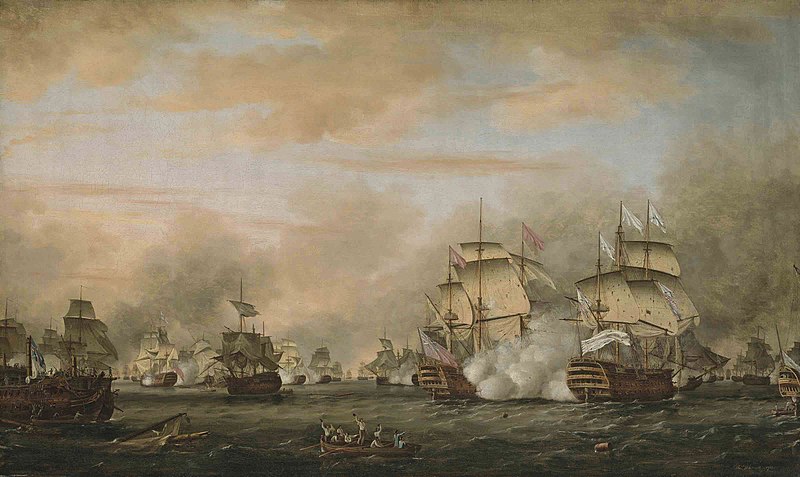 File:The battle of the Saints 12 avril 1782.jpg