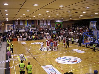 Szolnoki Olaj KK professional basketball team based in Szolnok, Hungary
