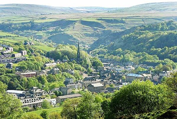 A view over Todmorden