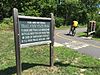 Placa de entrada no Trail View State Park