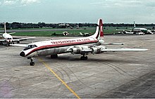Transmeridian Air Cargo Canadair CL-44D4-2 Green-1.jpg
