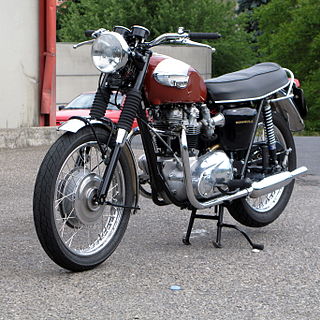 Triumph Bonneville T120 British motorcycle