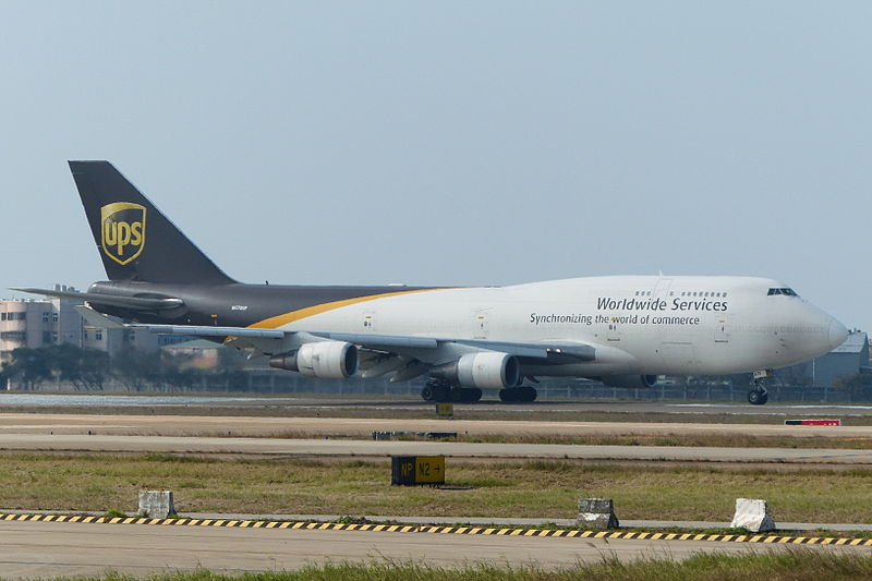 File:UPS Airlines Boeing 747-400F N578UP at Taoyuan International Airport 20131231.jpg