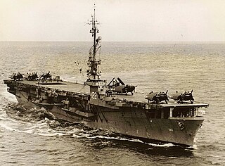 USS <i>Palau</i> Commencement Bay-class escort carrier of the US Navy