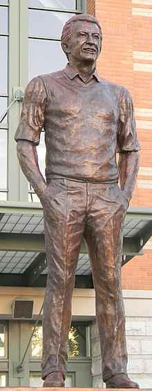 Uecker Monument at American Family Field