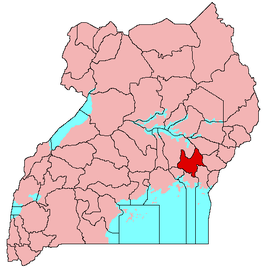 Kaart van Iganga
