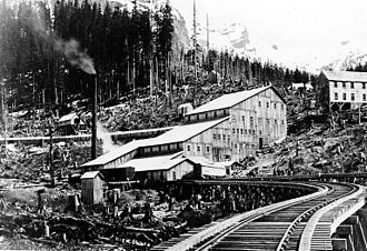 United Concentration Company's plant, 1894 United Concentration Company's plant, Monte Cristo, Washington, 1894.jpg