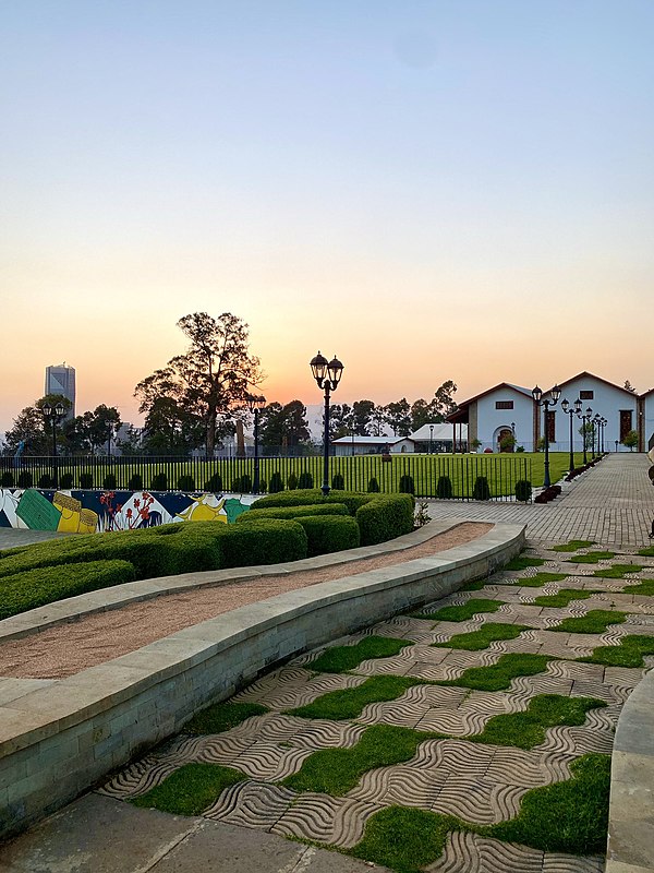 Unity Park zoo in Addis Ababa, Ethiopia.