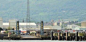 VT2 ramp, Belfast harbour (May 2019) - geograph.org.uk - 6161497.jpg