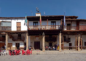 Casa Consitorial (sede do ayuntamiento) de Valverde de la Vera