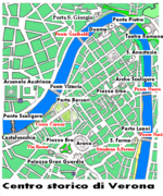 cartina di Verona