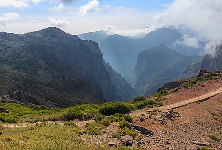 View from Miradouro do Pico do Arieiro Madeira