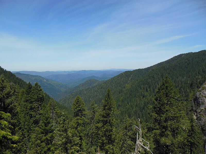 File:View north from Siskiyous in CA.JPG