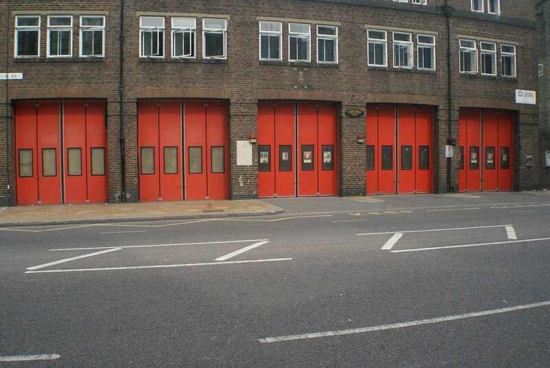 File:View of Whitechapel Fire Station from Commercial Road - geograph.org.uk - 4659959.jpg