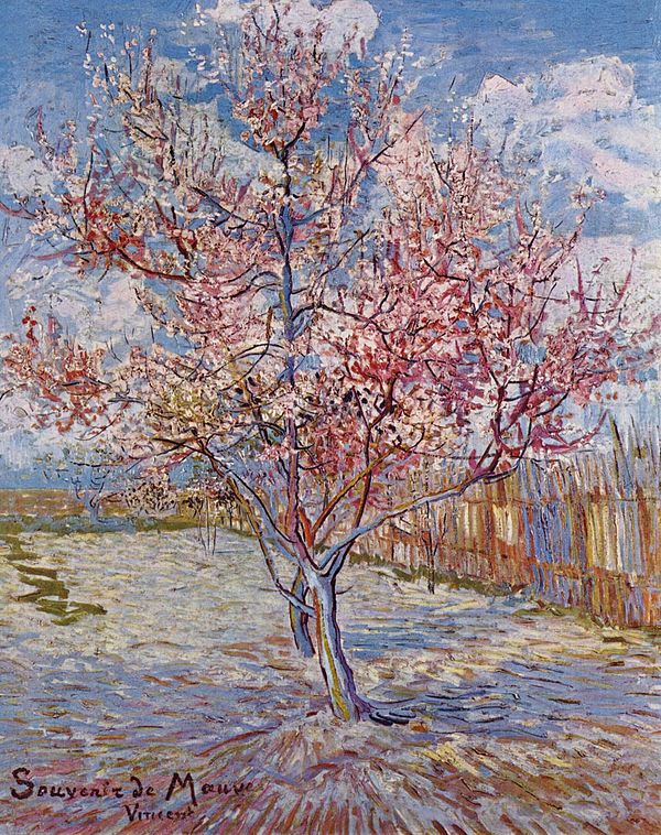 Vincent van Gogh, Souvenir de Mauve (c. 30 March 1888), oil on canvas, Kröller-Müller Museum