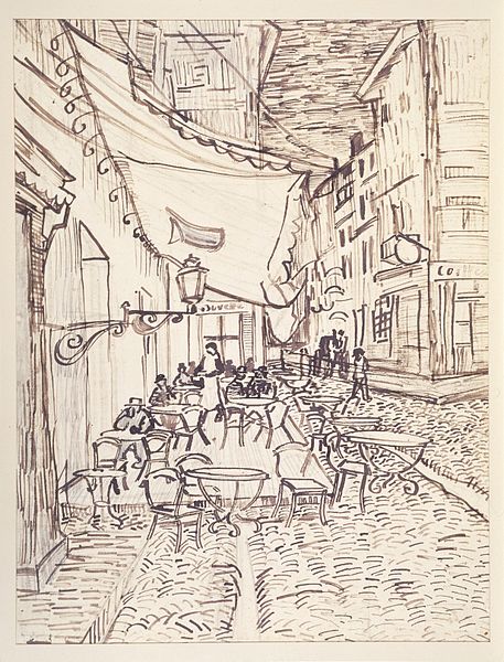cafe terrace at night gogh - image 5