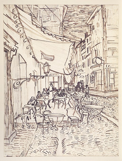 "Café Terrace at Night" by Vincent van Gogh