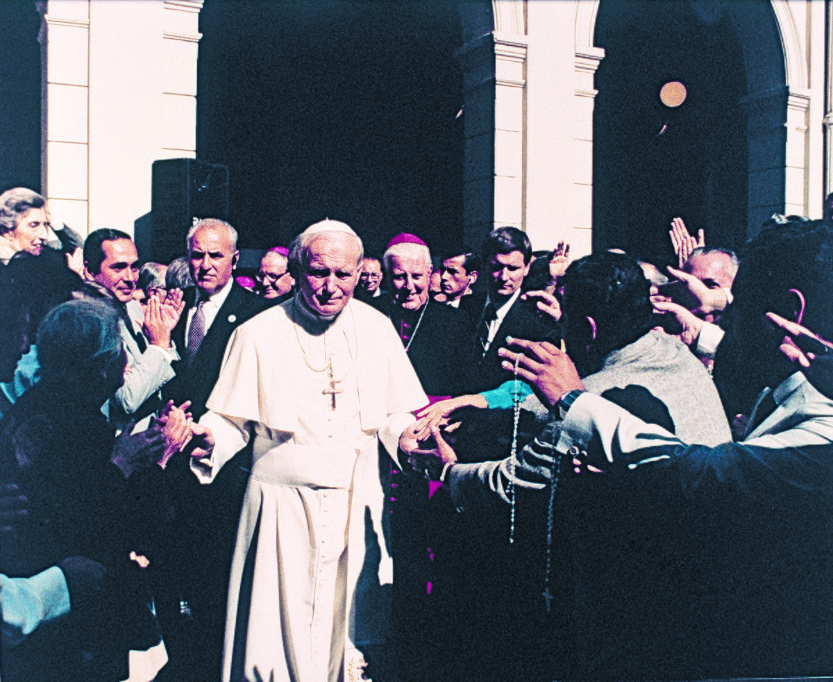 Juan Pablo II, en Chile