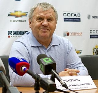 <span class="mw-page-title-main">Vladimir Krikunov</span> Soviet and Russian ice hockey player and coach