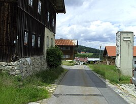 Street in Vorderfirmiansreut