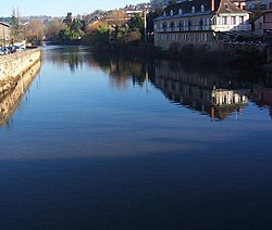 Vaade jõele Figeac'is