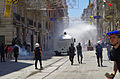 Water Cannon used on İstiklâl Caddesi near Taksim Square - Gezi Park, İstanbul - Flickr - Alan Hilditch.jpg