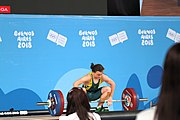 Deutsch: Gewichtheben bei den Olympischen Jugendspielen 2018; Tag 2, 10. Oktober 2018; Jungen 62 kg English: Weightlifting at the 2018 Summer Youth Olympics at 8 October 2018 – Boys' 62 kg