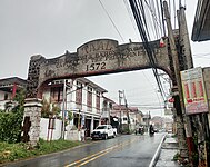 Arch at Taal town proper