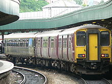 Class 153 and Class 150 working in multiple Wessex Trains DMU 150266 - 153xxx.jpg