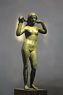 Greco-Roman bronze statuette