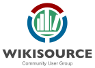 Wikisource Community User Group logo.svg