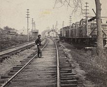 Williams Bridge station, ca. 1849