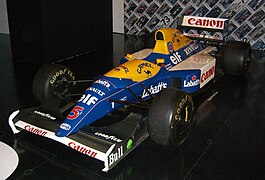 Williams FW14B, rakentajien mestari kausi 1992