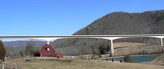 <span class="mw-page-title-main">Wilson Creek Bridge</span> Bridge in Montgomery County, Virginia