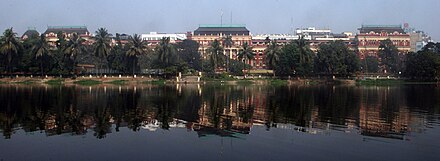 Writers' Building from across Lal Dighi in B.B.D. Bagh Writers' Building 2.jpg