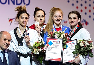 <span class="mw-page-title-main">Dina Pouryounes</span> Iranian Taekwondo athlete