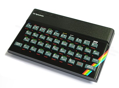 Sinclair ZX Spectrum serisi bir bilgisayar. (Üreten:Pixel8)