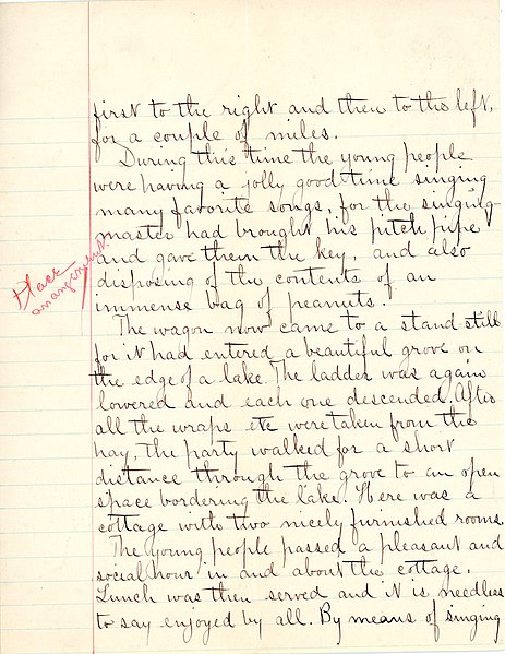File:"A Picnic" essay by Sarah (Sallie) M. Field, Abbot Academy, class of 1904 - DPLA - 7548809b1856d6094edaa23f21ddc15a (page 2).jpg