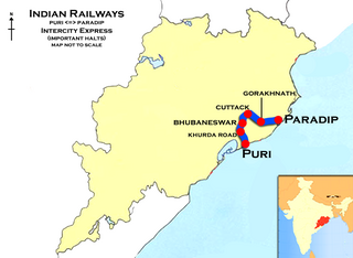 <span class="mw-page-title-main">Paradeep–Puri Intercity Express</span>