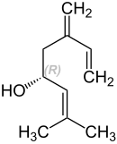 (R) -Ipsdienol Structural Formula.svg