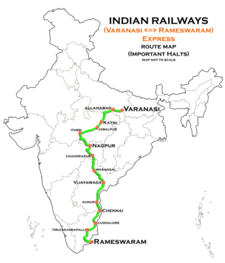 <span class="mw-page-title-main">Rameswaram–Manduadih Express</span>