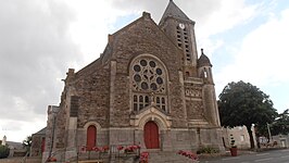 De kerk van Belligné