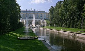 Sea Canal of Peterhof. The basic building of the Canal was conducted approximately about 1714-1720 (in a consequence it was much completed and reconstructed). The Canal as an entrance to a palace served.