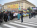Majdan-párti tüntetők április 7-én