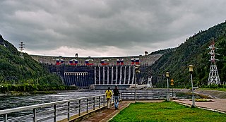 <span class="mw-page-title-main">Sayano-Shushenskaya Dam</span> Hydroelectric dam in Russia