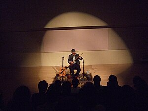 Namjoo in concert (2012) in Urbana, Illinois
