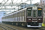 8300系による京都河原町行き快速急行（2020年3月27日）