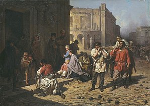 In het belegerde Sebastopol (1862)